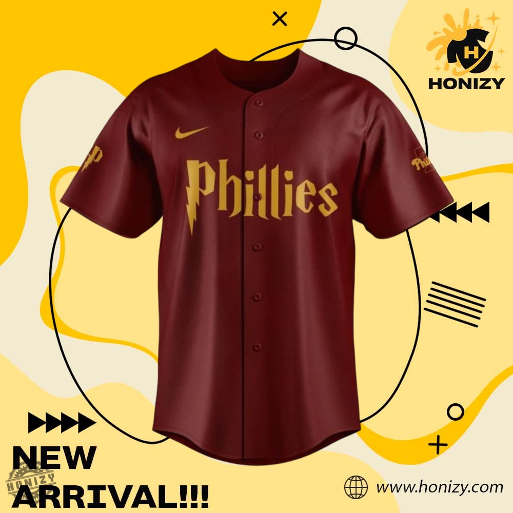 Philadelphia Phillies X Harry Potter Night Jersey 4 Philadelphia Phillies x Harry Potter Night Jersey