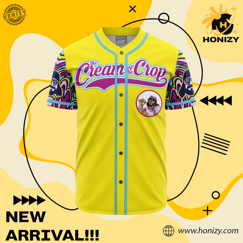 Macho Man The Cream Of The Crop Personalized Unisex Vintage Baseball Jersey 5 Macho Man The Cream Of The Crop Personalized unisex vintage Baseball Jersey