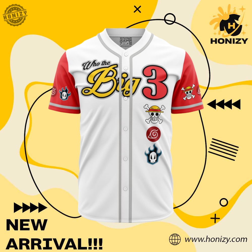 Who The Big 3 Personalized Unisex Vintage Baseball Jersey 6 Who The Big 3 Personalized unisex vintage Baseball Jersey