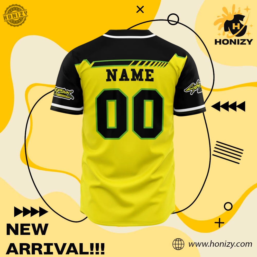 Edgerunners Cyberpunk 2077 Personalized Unisex Vintage Baseball Jersey 5 Edgerunners Cyberpunk 2077 Personalized unisex vintage Baseball Jersey
