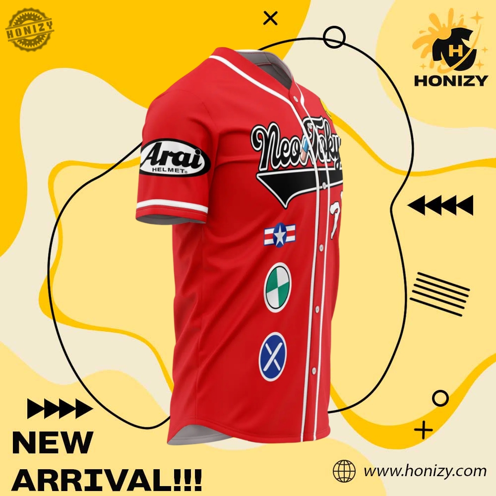 Neo Tokyo Akira Personalized Unisex Vintage Baseball Jersey 6 Neo Tokyo Akira Personalized unisex vintage Baseball Jersey