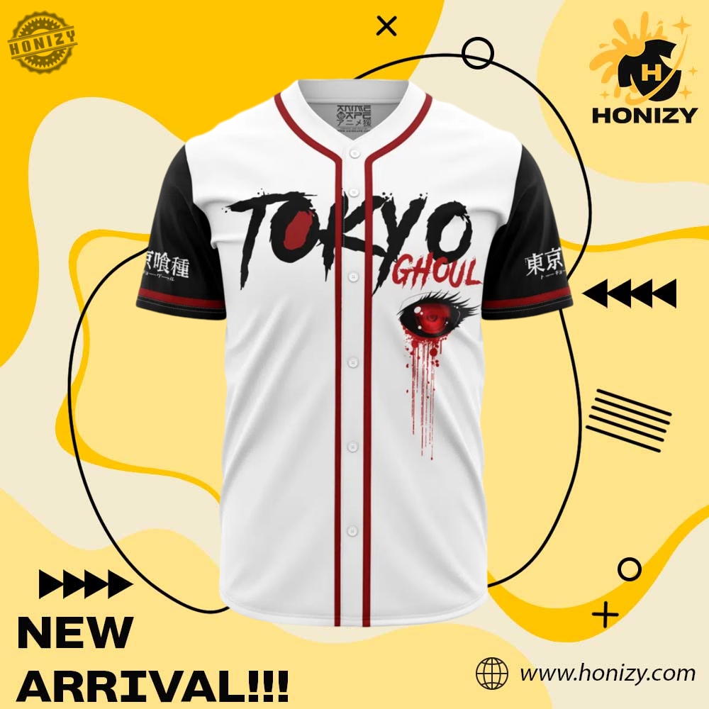 One Eyed Ghoul Tokyo Ghoul Personalized Unisex Vintage Baseball Jersey 7 One Eyed Ghoul Tokyo Ghoul Personalized unisex vintage Baseball Jersey