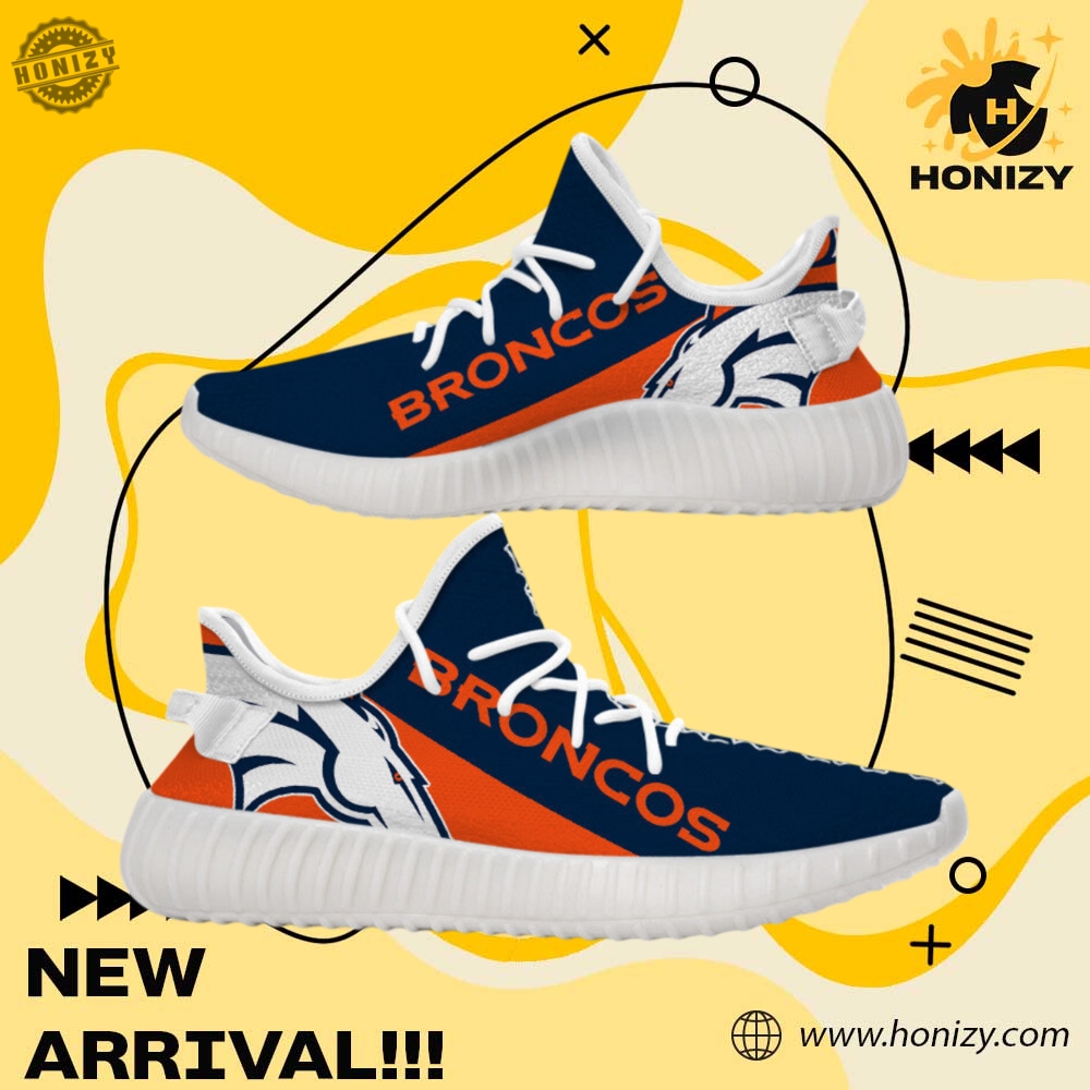 Nfl Denver Broncos Custom Yeezy Shoes 5 NFL Denver Broncos Custom Yeezy Shoes