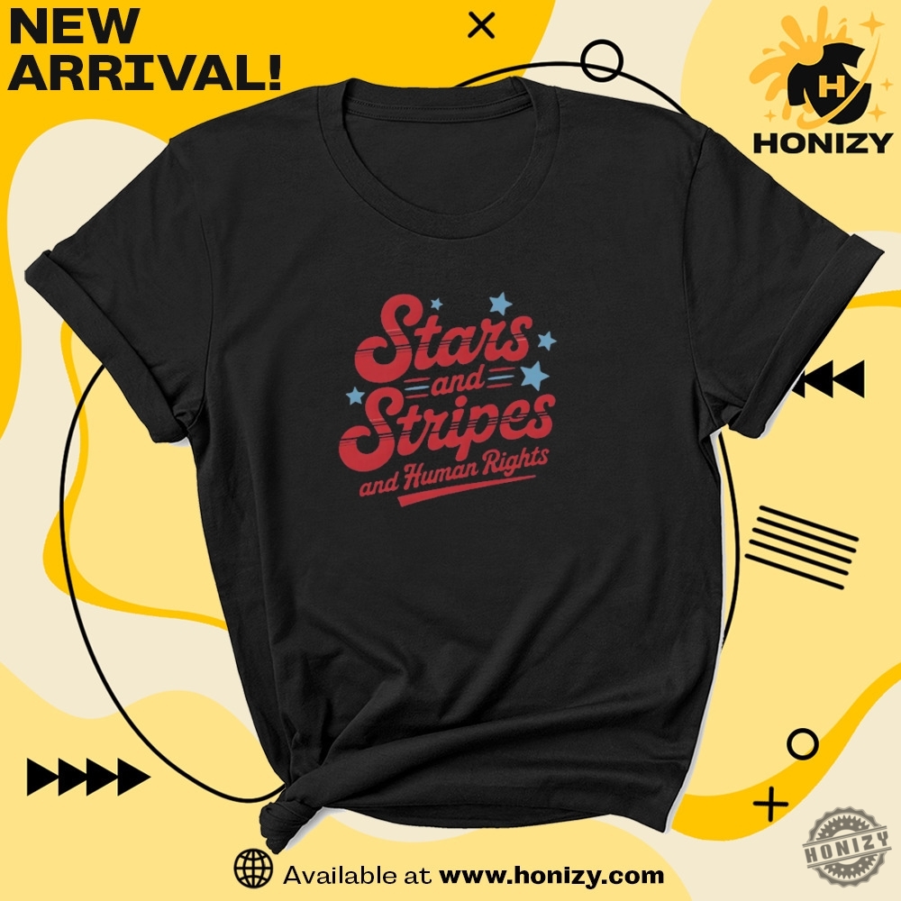 Stars And Stripes And Human Rights Red White And Blue Anti Trump Unisex Vintage Shirt 7 Stars And Stripes And Human Rights Red White and Blue Anti Trump unisex vintage Shirt