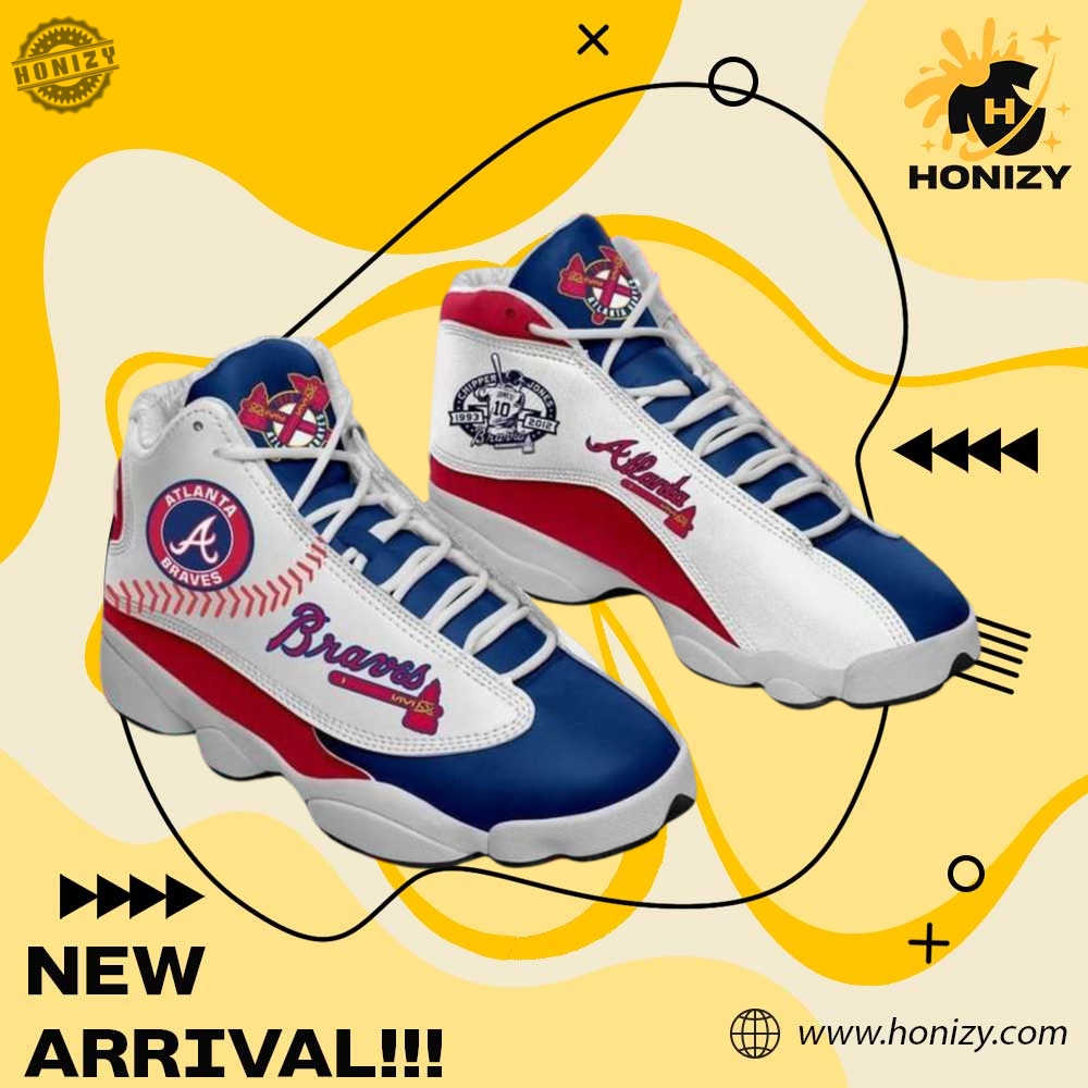 Air Jordan 13 Sneaker Shoes 3 Mlb Atlanta Braves Baseball Team Unisex Sneakers Jordan 13 Shoes