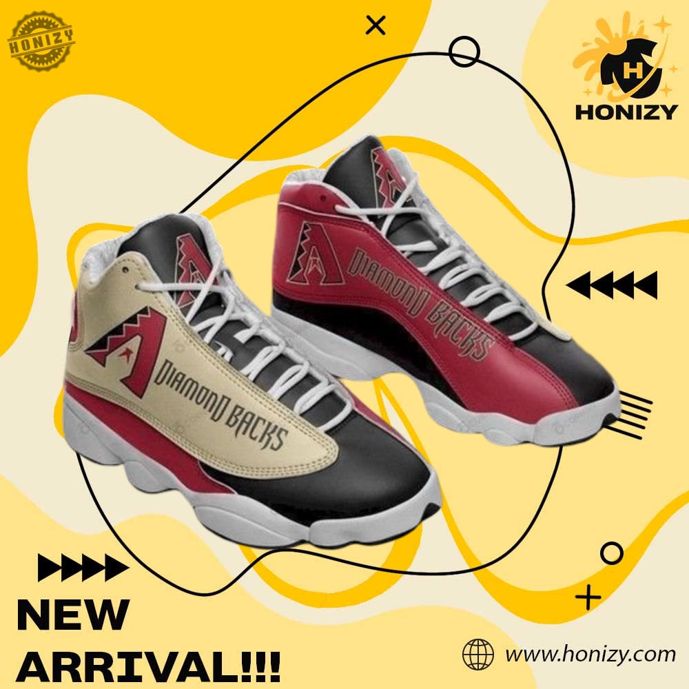 Air Jordan 13 Sneaker Shoes 4 Mlb Teams Baseball Arizona Diamondbacks Jd13 Unisex Sneakers Shoes
