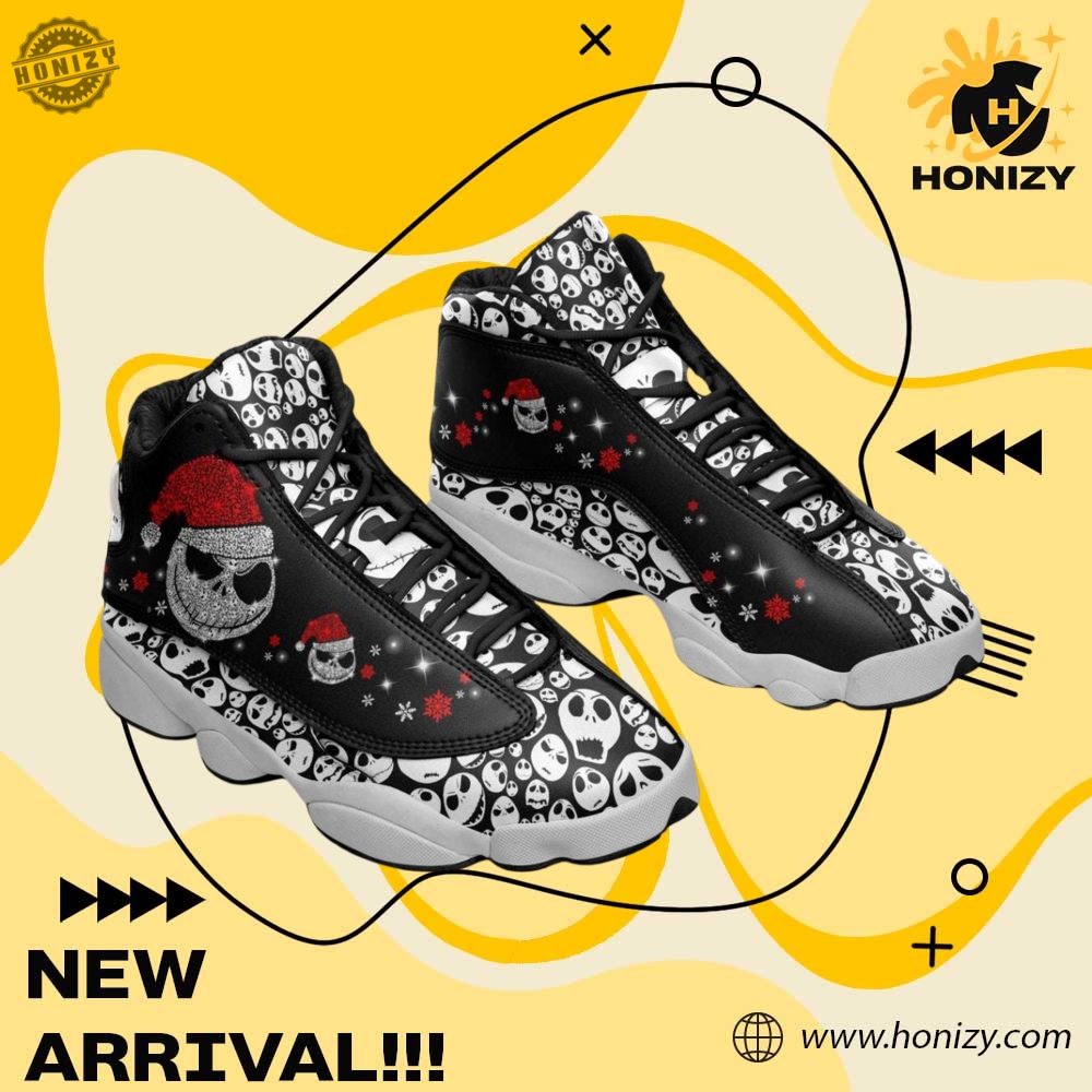 Air Jordan 13 Sneaker Shoes 18 Jack Skellington Unisex Sneaker Air Jodan J13 Shoes