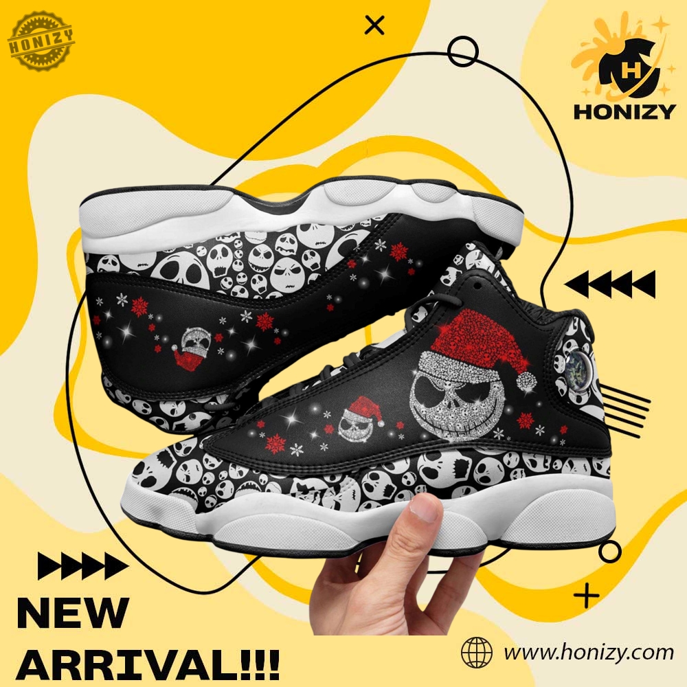 Jack Skellington Unisex Sneaker Air Jodan J13 Shoes 3 Jack Skellington unisex sneaker Air Jodan J13 Shoes