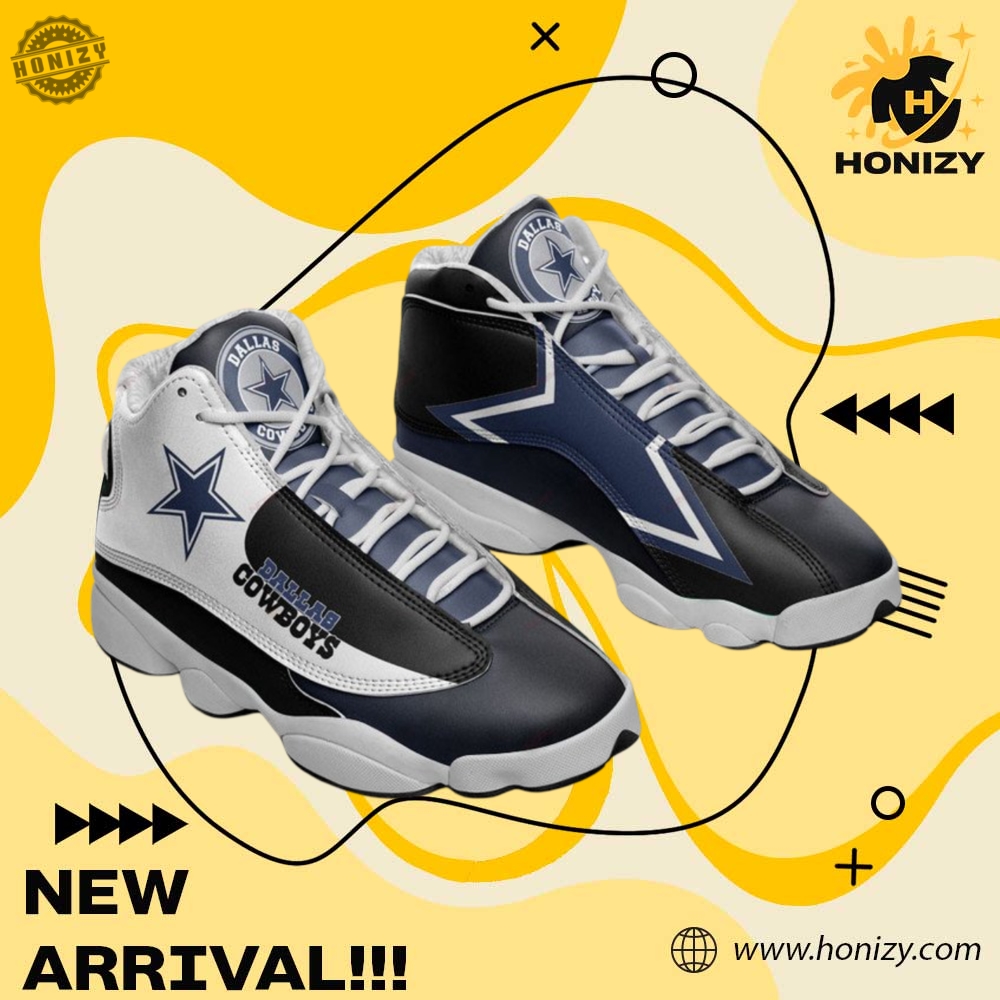 Air Jordan 13 Sneaker Shoes 22 Dallas Cowboys Team Unisex Sneaker Jordan 13 Jd13 Shoes