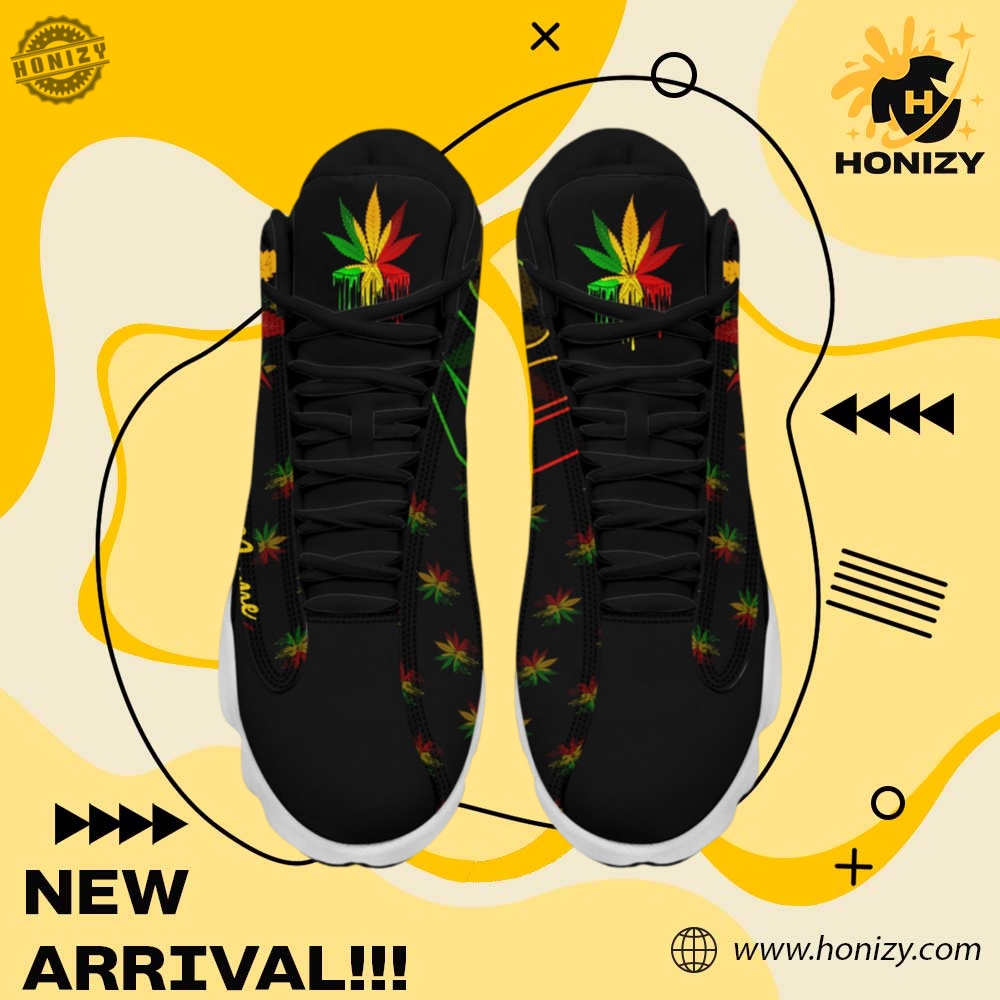 420 Weed Cannabis Psychedelic Marijuana Lover Personalized Jordan 13 Unisex Sneaker Shoes 3 420 Weed Cannabis Psychedelic Marijuana Lover Personalized Jordan 13 unisex sneaker Shoes
