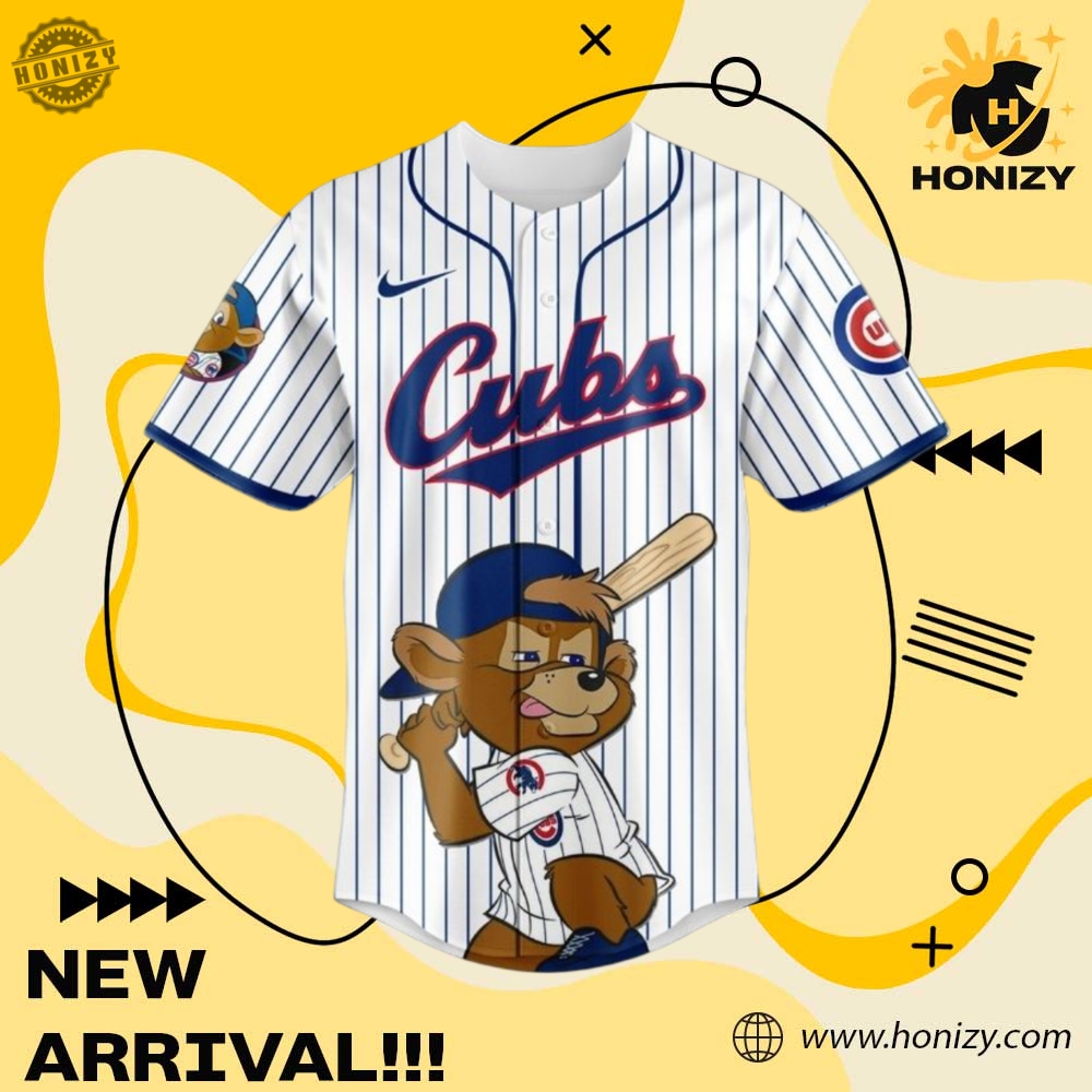 Cartoon Anime Chicago Cubs Clark The Cub Unisex 3D Jersey 4 Cartoon Anime Chicago Cubs “Clark the Cub” unisex 3D Jersey