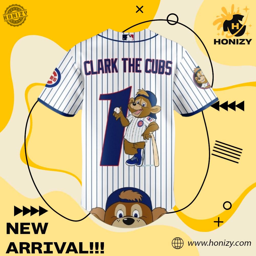 Cartoon Anime Chicago Cubs Clark The Cub Unisex 3D Jersey 5 Cartoon Anime Chicago Cubs “Clark the Cub” unisex 3D Jersey