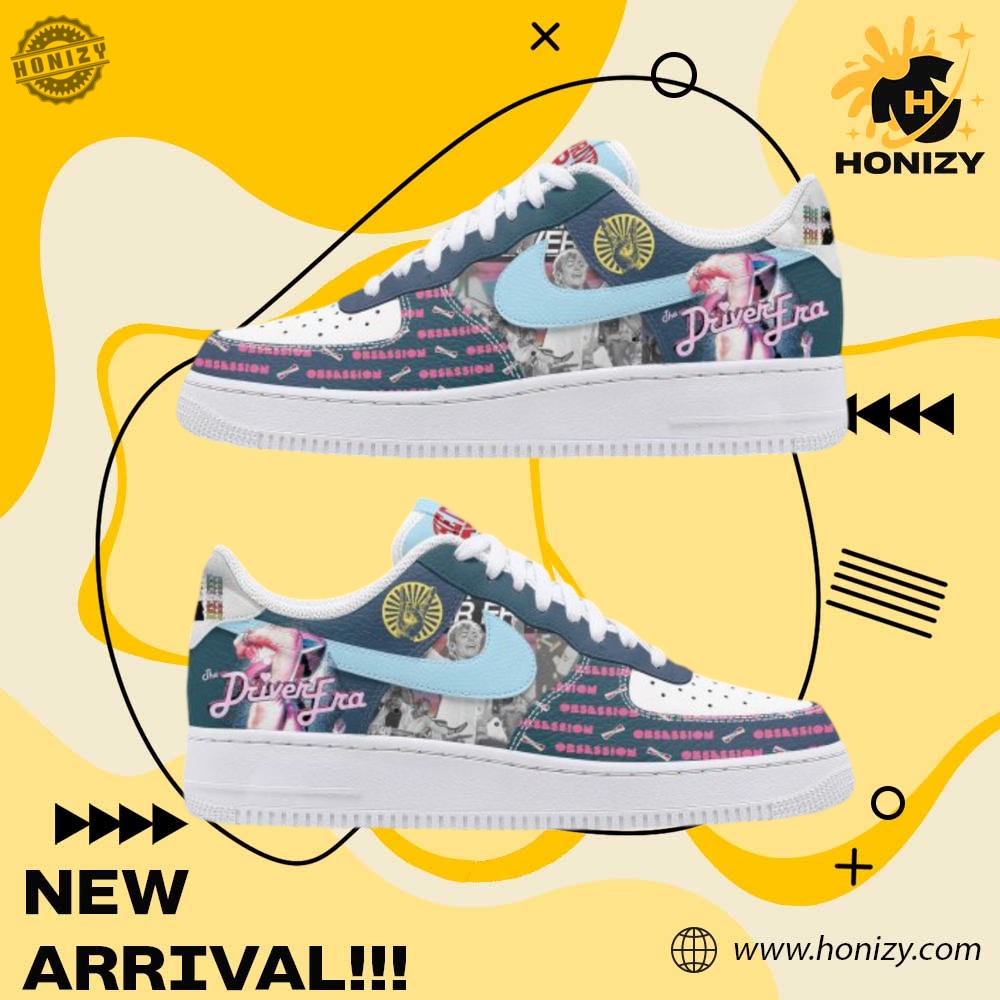 Shoes For NFL, NBA, Sport, Music Fan 15 The Driver Era Obsession Legend Air Force 1 Unisex Shoes