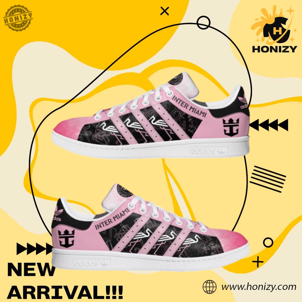 Shoes For NFL, NBA, Sport, Music Fan 17 Inter Miami Football Messi 10 Stan Smith Unisex Shoes