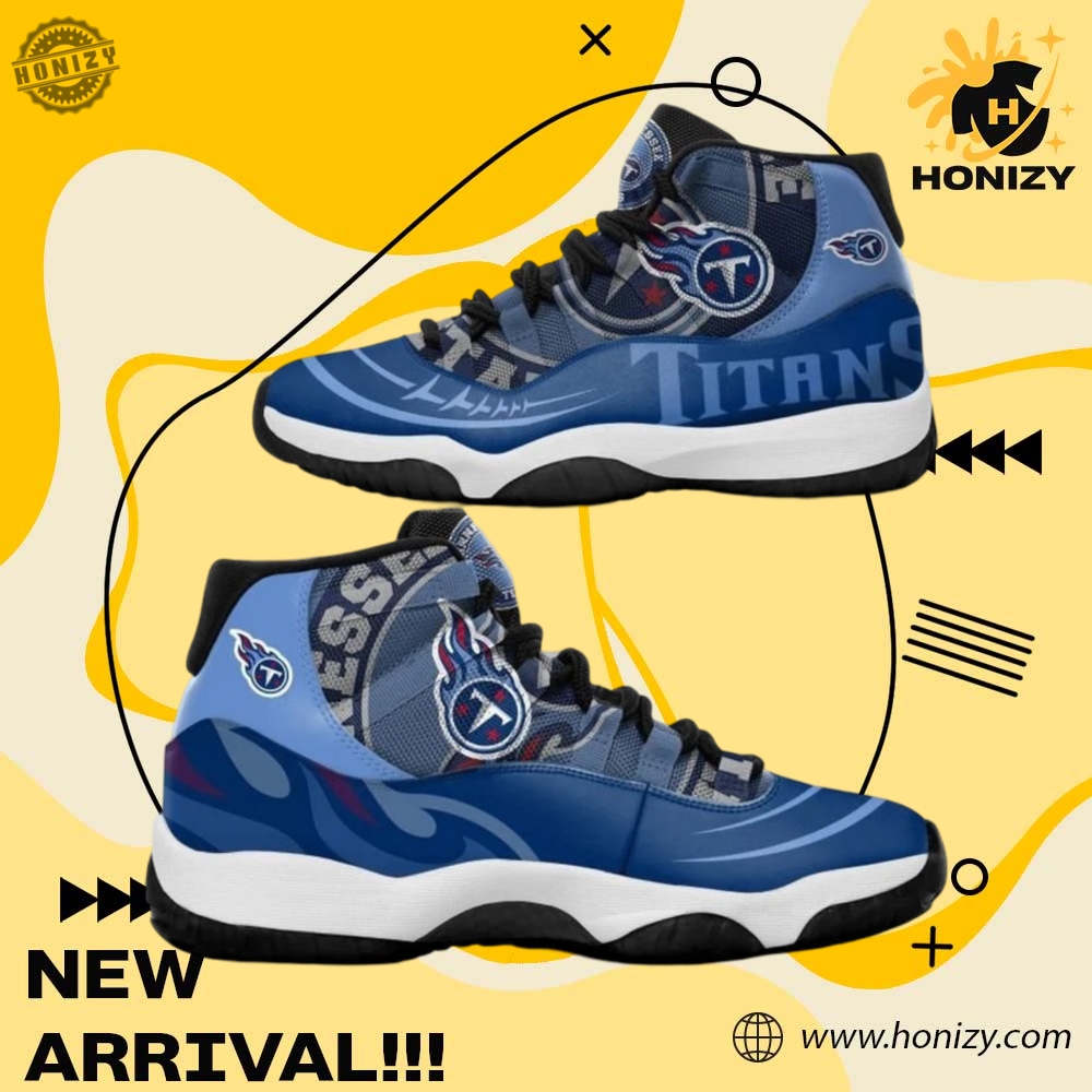 Shoes For NFL, NBA, Sport, Music Fan 25 Tennessee Titans Air Jordan 11 Unisex Sneakers Shoes