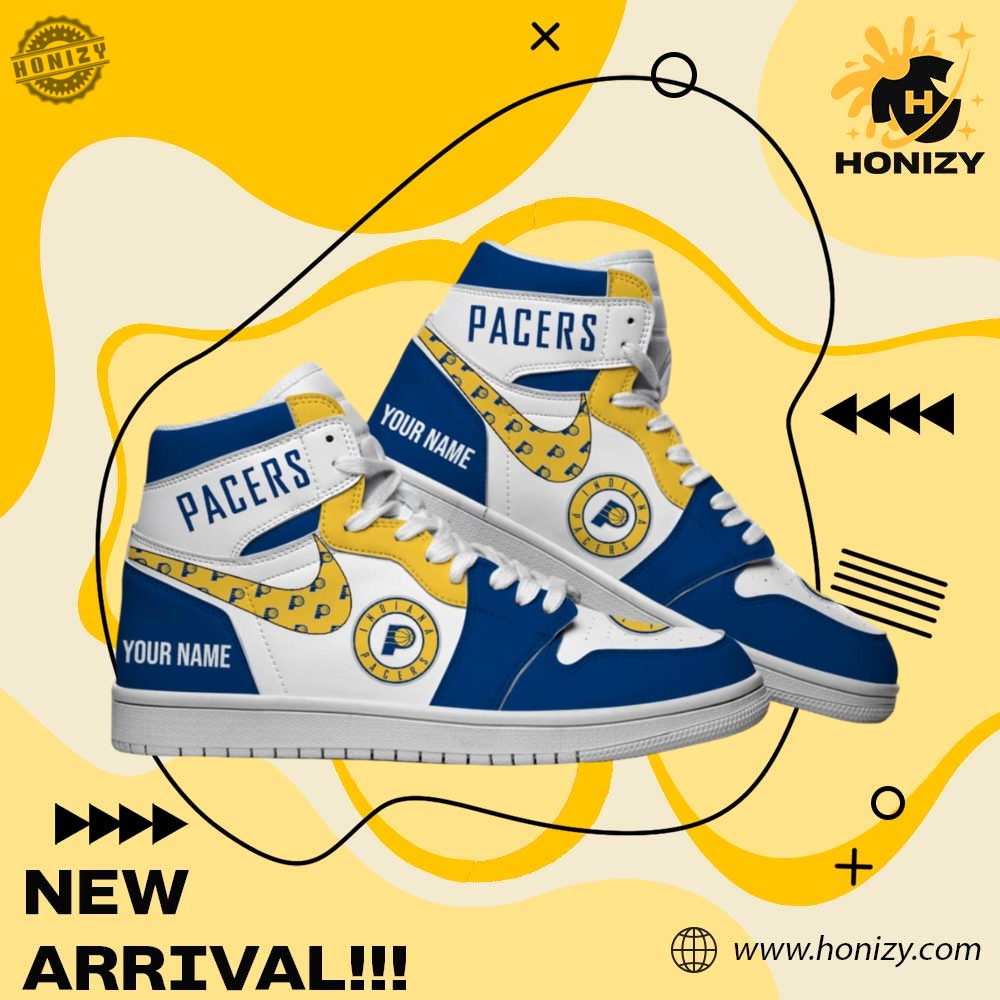 NBA Final Gift For Fan 16 Indiana Pacers Personalized Name Nba Air Jordan Unisex Shoes