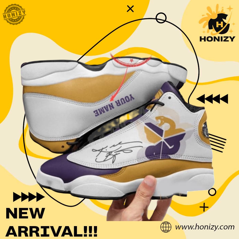 NBA Final Gift For Fan 20 Los Angeles Lakers Nba Custom Name Air Jordan 13 Unisex Shoes