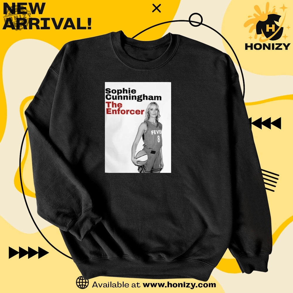 Indiana Fever Sophie Cunningham The Enforcer Unisex Shirt 6 Indiana Fever Sophie Cunningham The Enforcer unisex Shirt