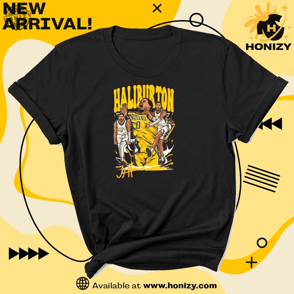 Tyrese Haliburton Indiana Pacers Basketball Fan Unisex Shirt 7 Tyrese Haliburton Indiana PACERS Basketball Fan unisex Shirt
