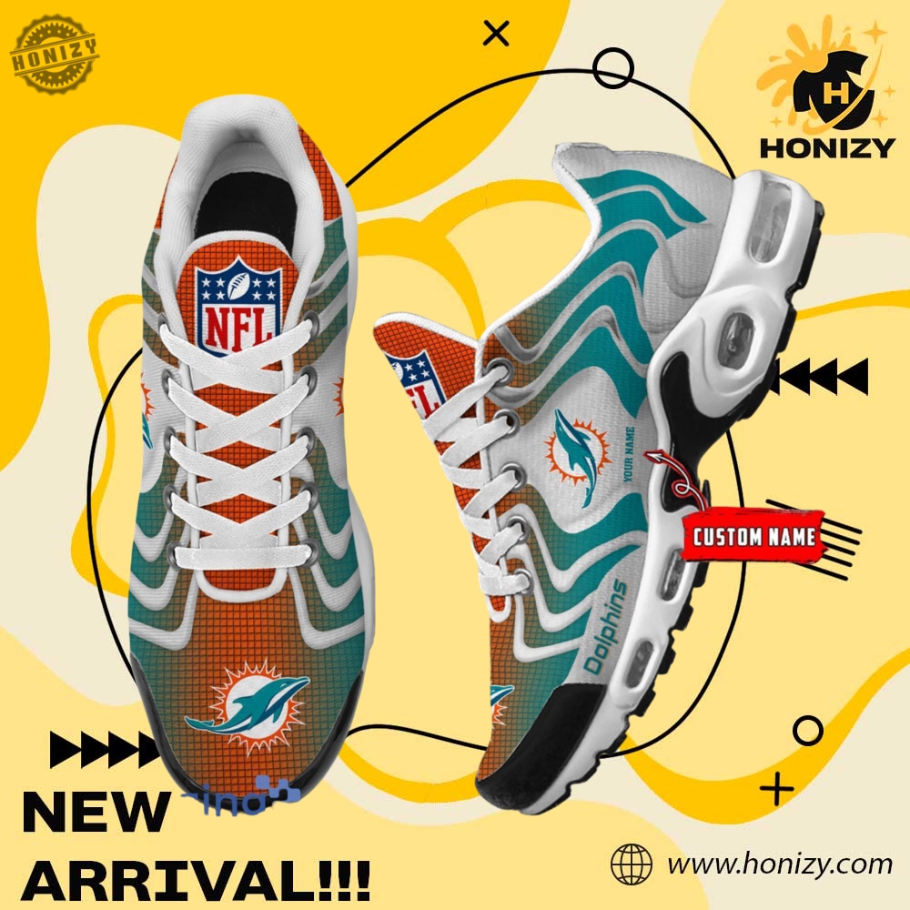 Nfl Miami Dolphins Ultra Custom Name Nike Air Max Plus Unisex Sneakers Shoes honizy 1
