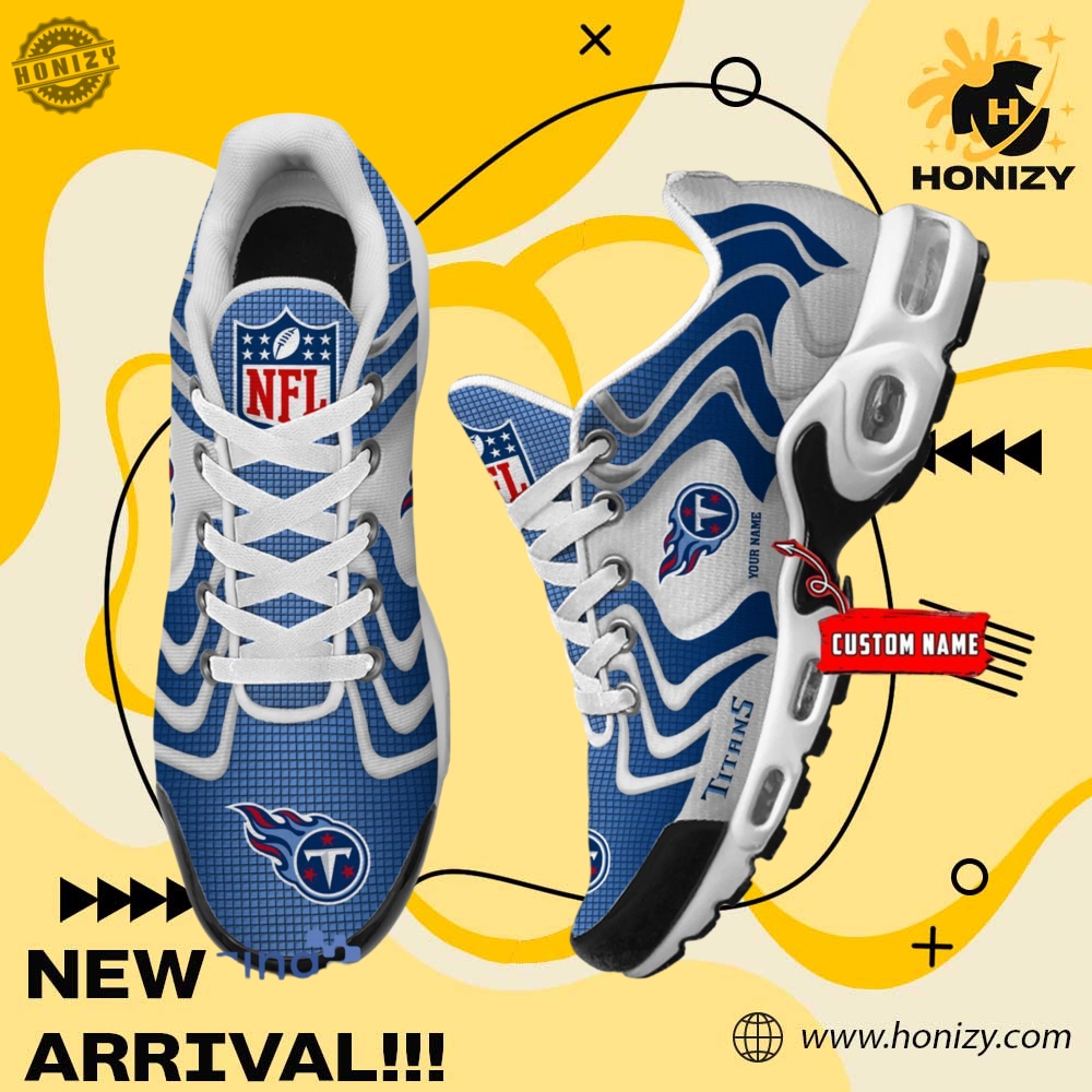 Oklahoma City OKC Thunder Championship 2025 Shirt, NFL team shoes 10 Nfl Tennessee Titans Ultra Custom Name Nike Air Max Plus Unisex Sneakers Shoes