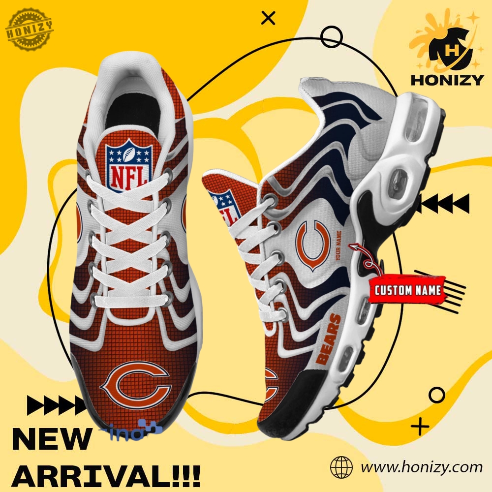Nfl Chicago Bears Ultra Custom Name Nike Air Max Plus Unisex Sneakers Shoes
