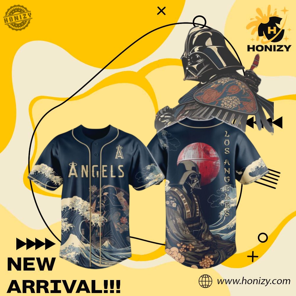 Star Wars Lord Darth Vader La Angels 2025 Japan Edition Jersey