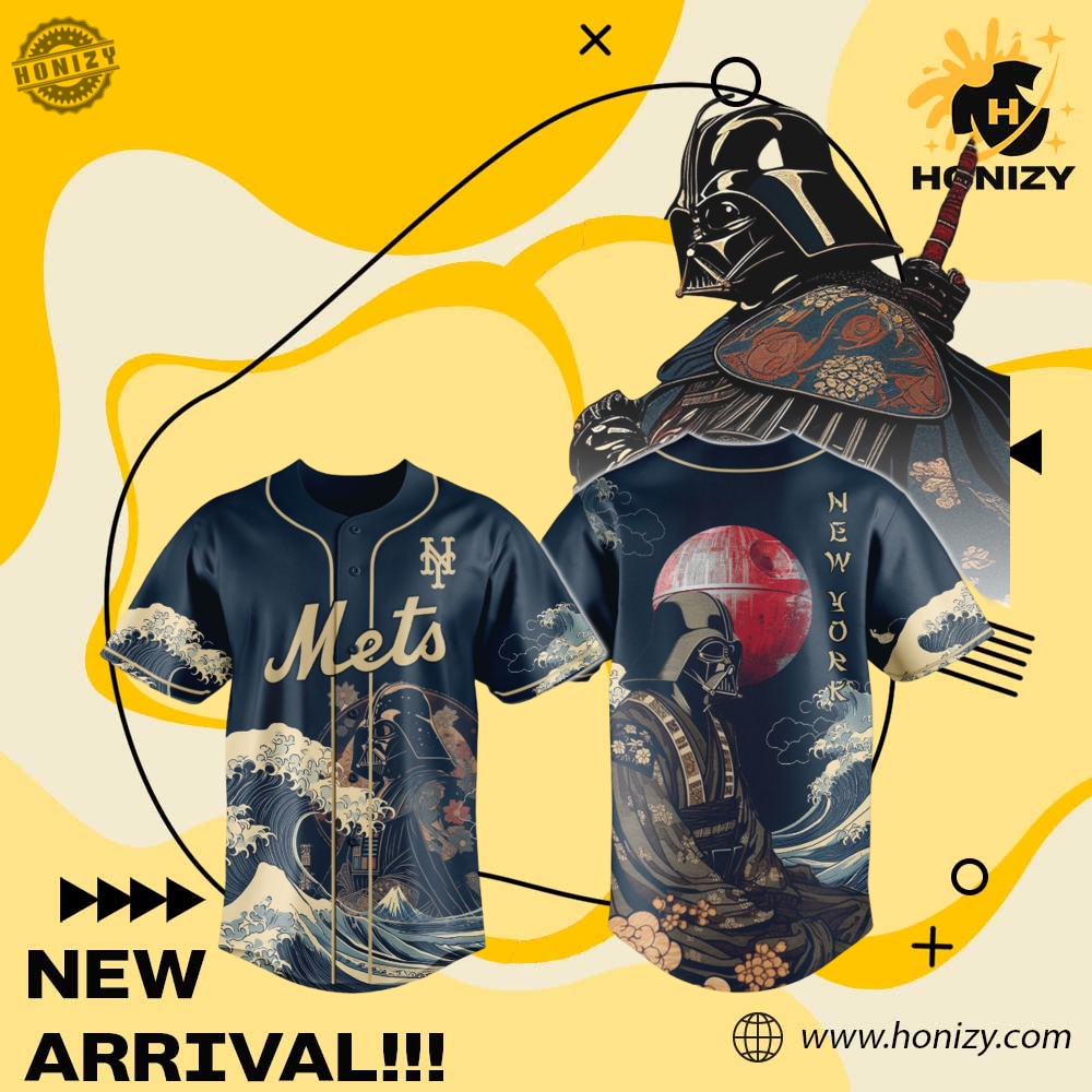 Star Wars Lord Darth Vader Ny Mets 2025 Japan Edition Jersey