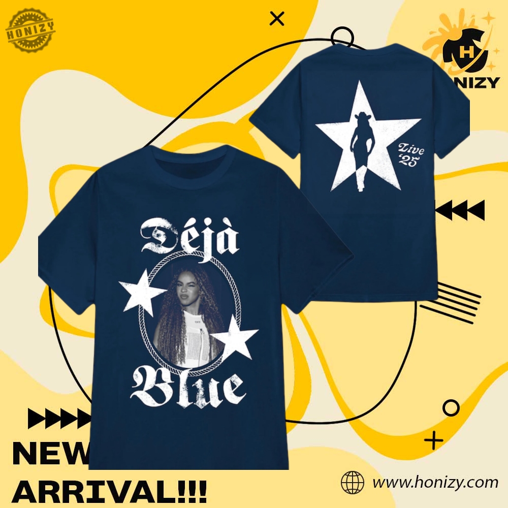 Music Summer Vibes Shirt, USA Flag 4th Of July Tee 27 Déjà Blue Cowboy Carter Tour Inspired Tshirt
