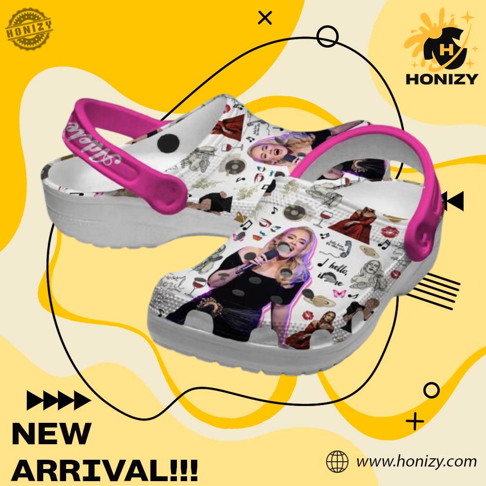 Trending Custom Crocs For You 2 Singer Adele Hello Its Me Unisex Crocs