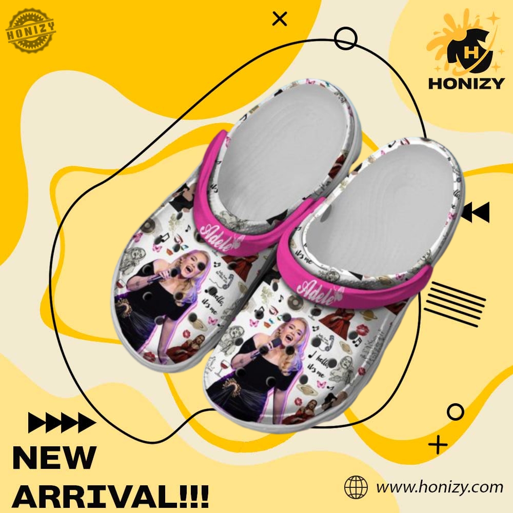 Singer Adele Hello Its Me Unisex Crocs 3 Singer Adele Hello It’s Me unisex Crocs