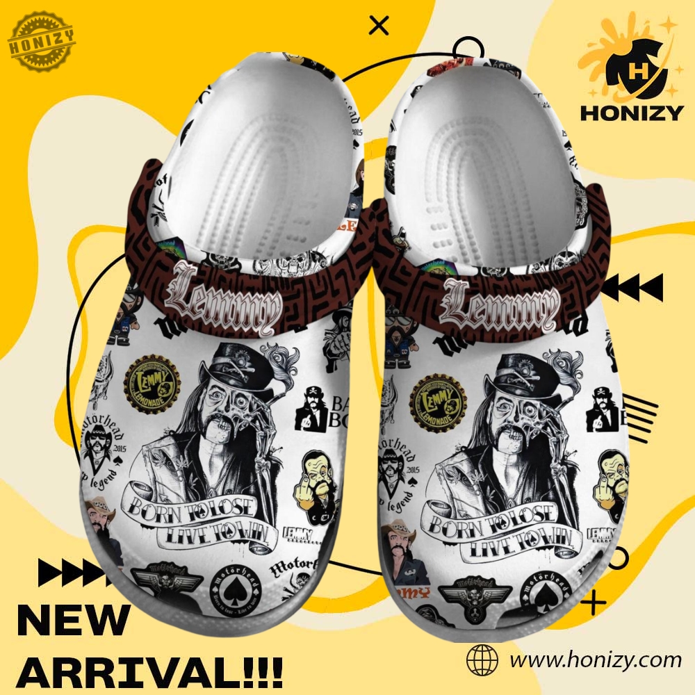 Trending Custom Crocs For You 5 Music Lemmy Born To Lose Live To Win Motorhead Unisex Crocs