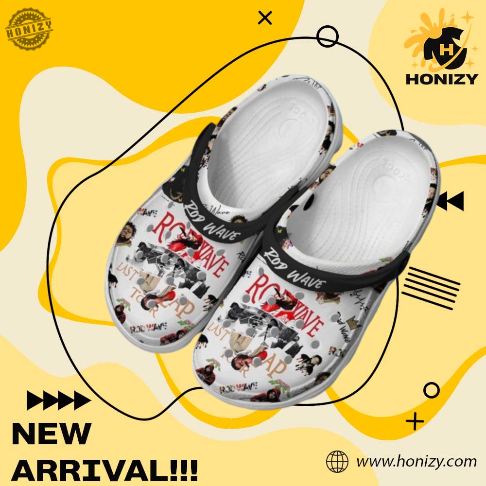 Trending Custom Crocs For You 8 Rod Wave Last Lap Turtle Race Tour Unisex Crocs