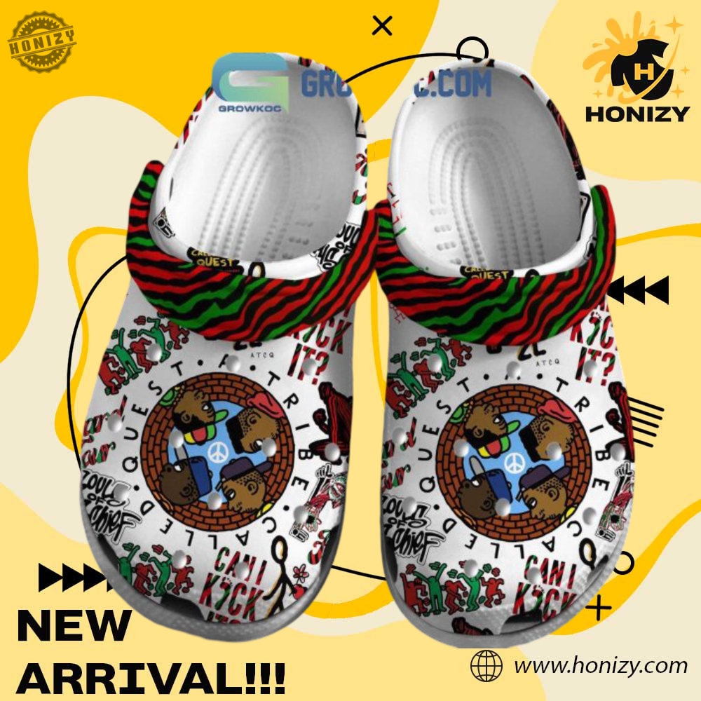 Trending Custom Crocs For You 10 A Tribe Call Quest Can I Kick Merry Christmas Xmas Unisex Crocs