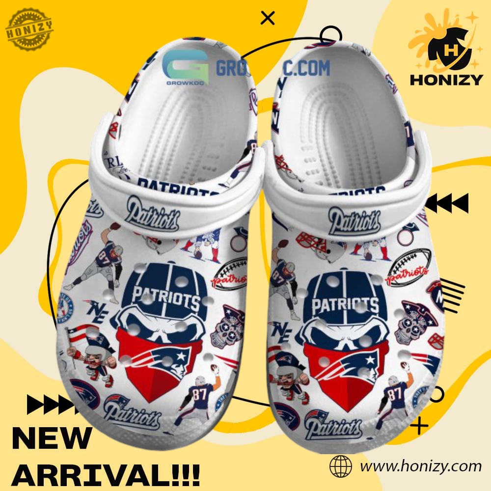 Trending Custom Crocs For You 15 Nfl Team New England Patriot Unisex Crocs