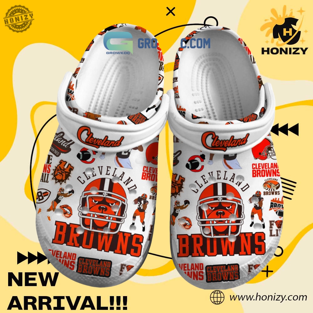 Trending Custom Crocs For You 16 Nfl Team Cleveland Browns Unisex Crocs