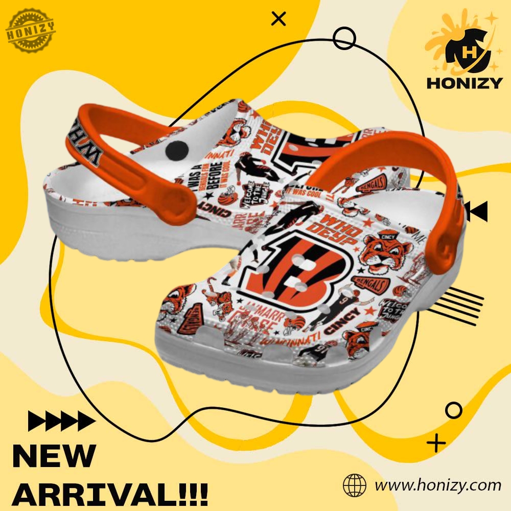 Trending Custom Crocs For You 17 Nfl Team Cincinnati Bengals Who Dey Unisex Crocs