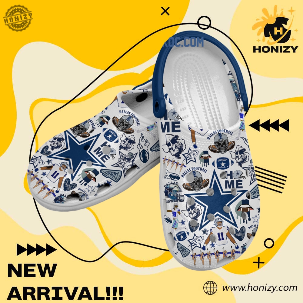 Trending Custom Crocs For You 18 Nfl Americas Team Dallas Cowboys Unisex Crocs