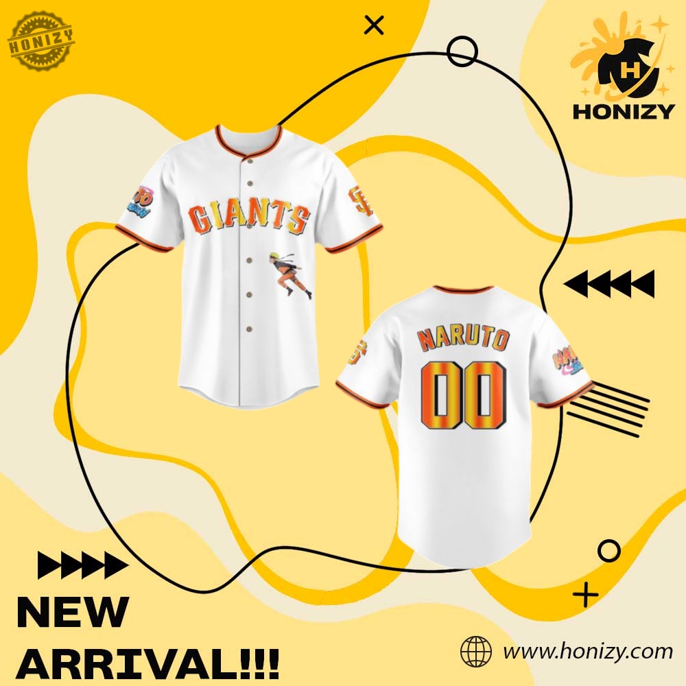 NFL Team Unisex 3D Jersey 20 Mlb San Francisco Giants X Naruto Shippuden Custom Name Unisex 3D Jersey
