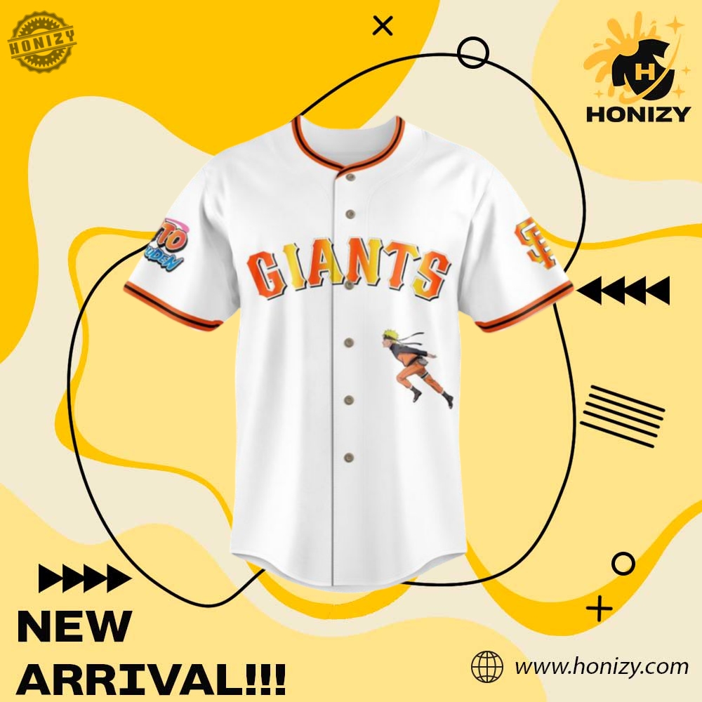 Mlb San Francisco Giants X Naruto Shippuden Custom Name Unisex 3D Jersey 4 MLB San Francisco Giants X Naruto Shippuden Custom Name Unisex 3D Jersey