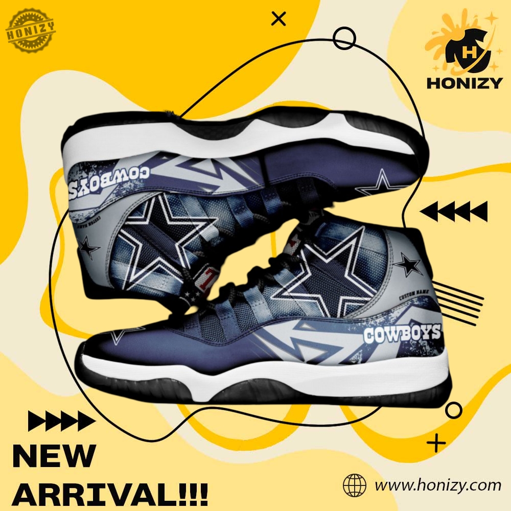 Dallas Cowboys Nfl Football Team Air Jordan 11 Unisex Trendy Shoes Sneaker 3 Dallas Cowboys NFL Football Team Air Jordan 11 unisex trendy Shoes Sneaker