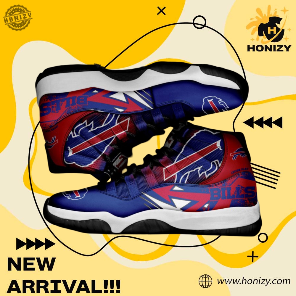 Buffalo Bills Nfl Football Team Air Jordan 11 Unisex Trendy Shoes Sneaker 3 Buffalo Bills NFL Football Team Air Jordan 11 unisex trendy Shoes Sneaker