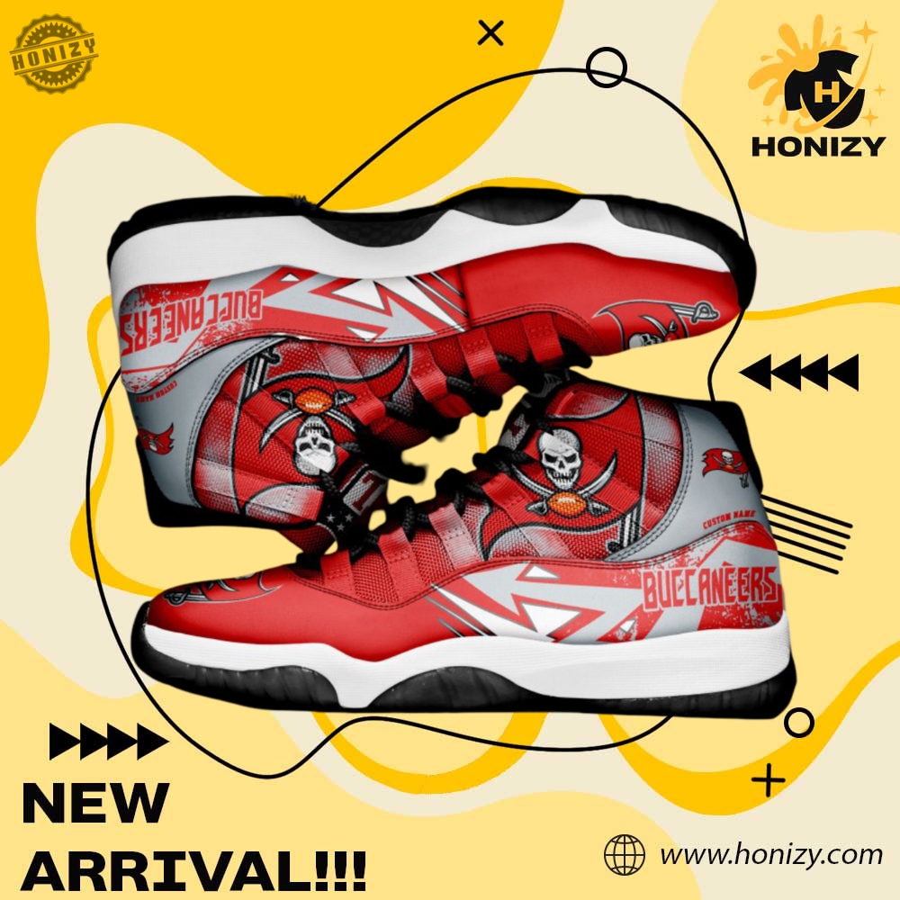 Tampa Bay Buccaneers Nfl Football Team Air Jordan 11 Unisex Trendy Shoes Sneaker 3 Tampa Bay Buccaneers NFL Football Team Air Jordan 11 unisex trendy Shoes Sneaker