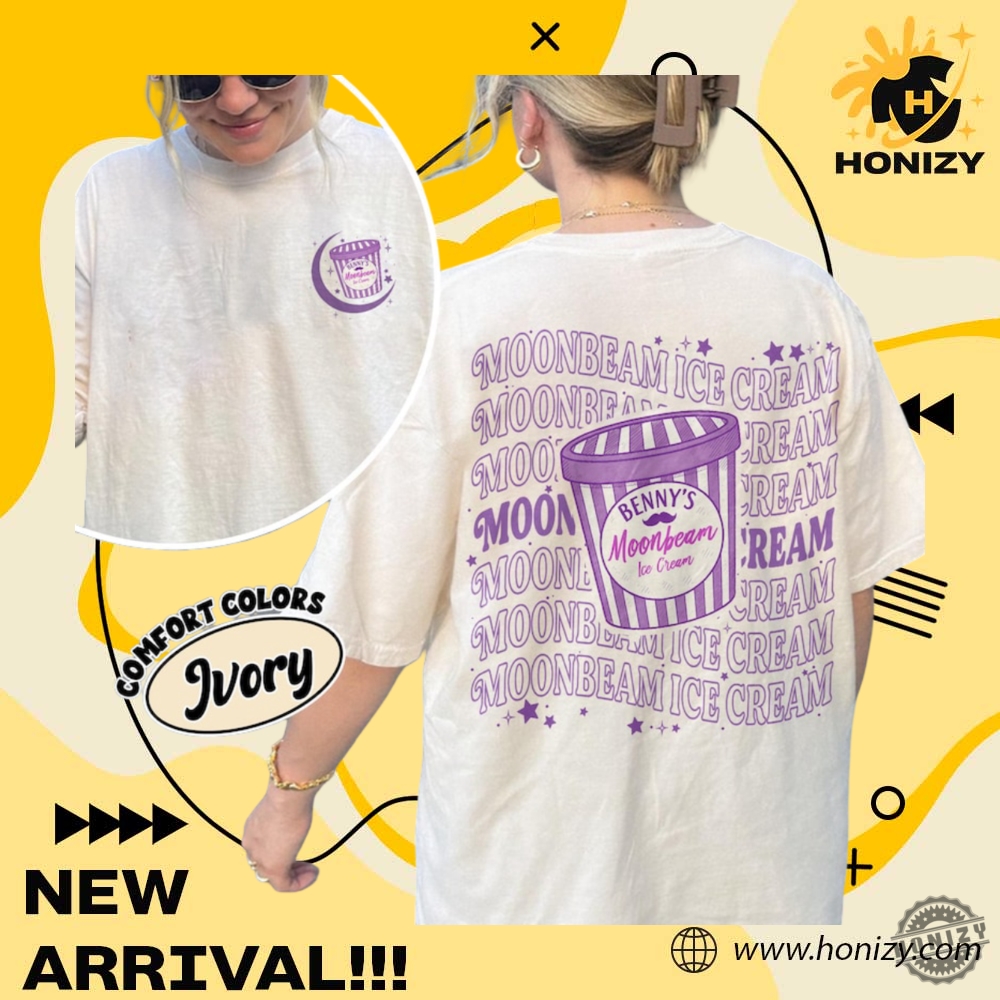 Moonbeam Ice Cream Tour Album 2025 Unisex Trendy Shirt 3 Moonbeam Ice Cream Tour Album 2025 unisex trendy Shirt