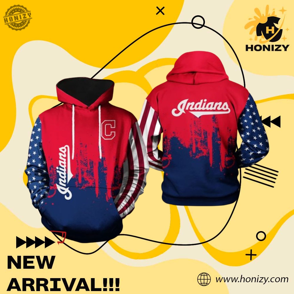 Cleveland Indians 3D Hoodie Cleveland Indians Unisex Trendy Shirt