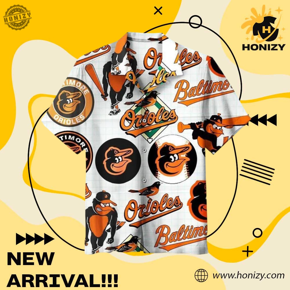 Baltimore Orioles Mlb 3D Hawaiian Unisex Trendy Shirt