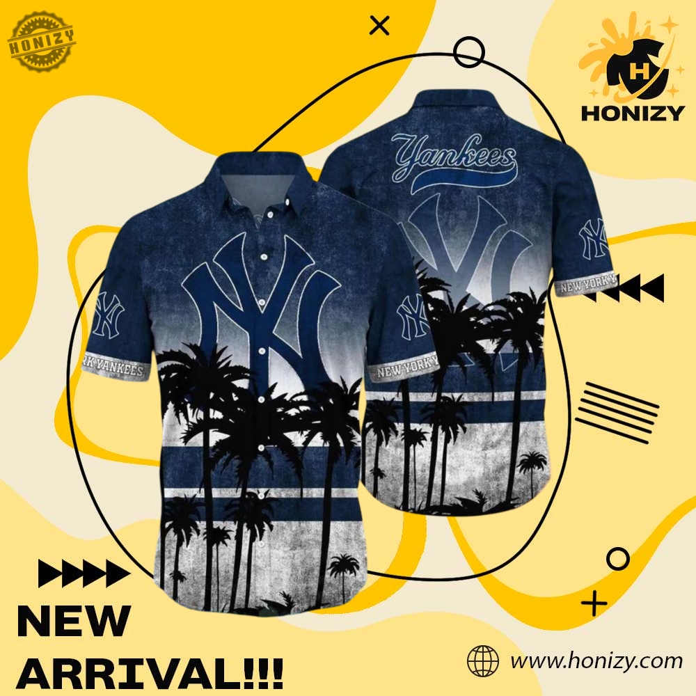 New York Yankees Mlb Hawaiian 3D Unisex Trendy Shirt