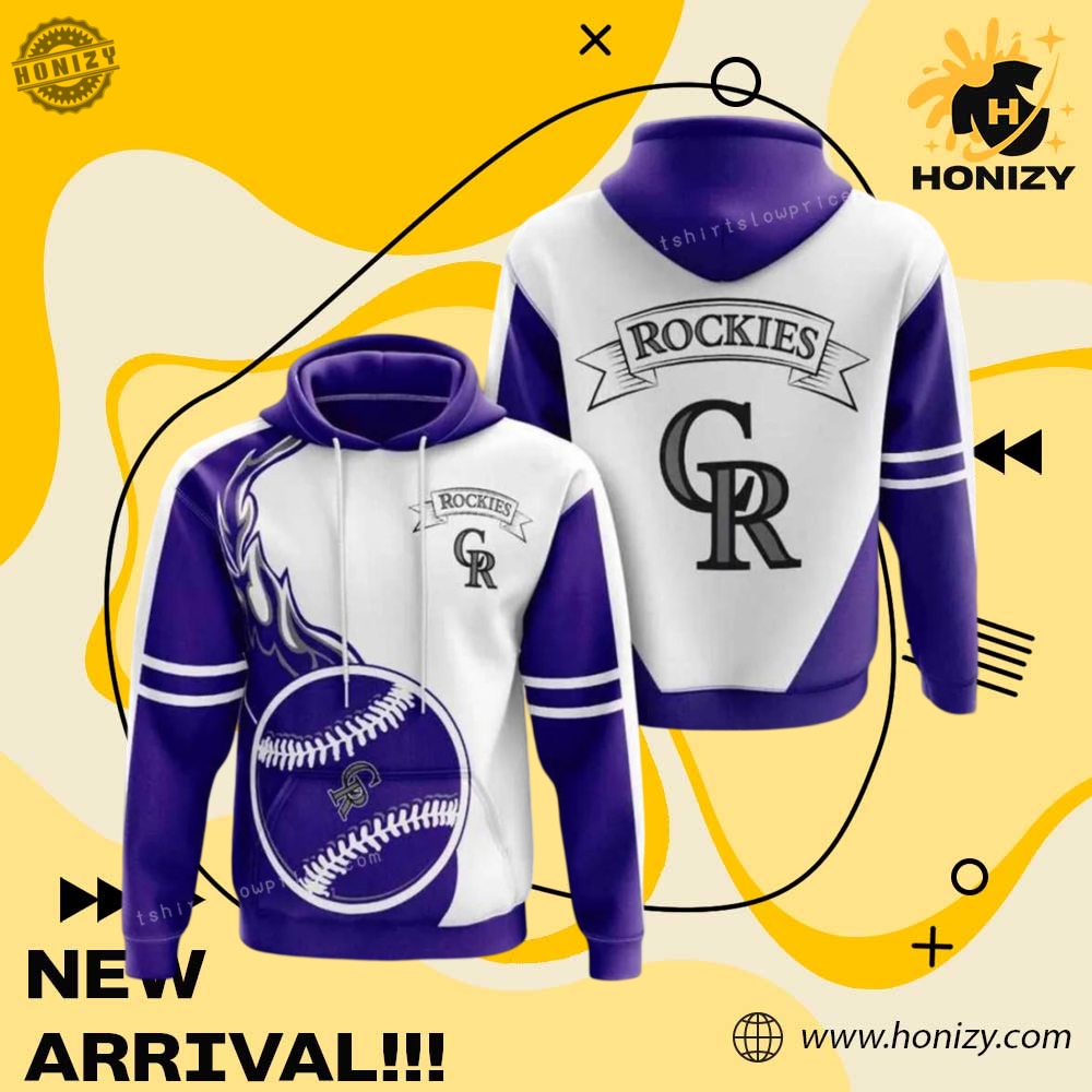 Mlb Colorado Rockies 3D Hoodie Unisex Trendy Shirt