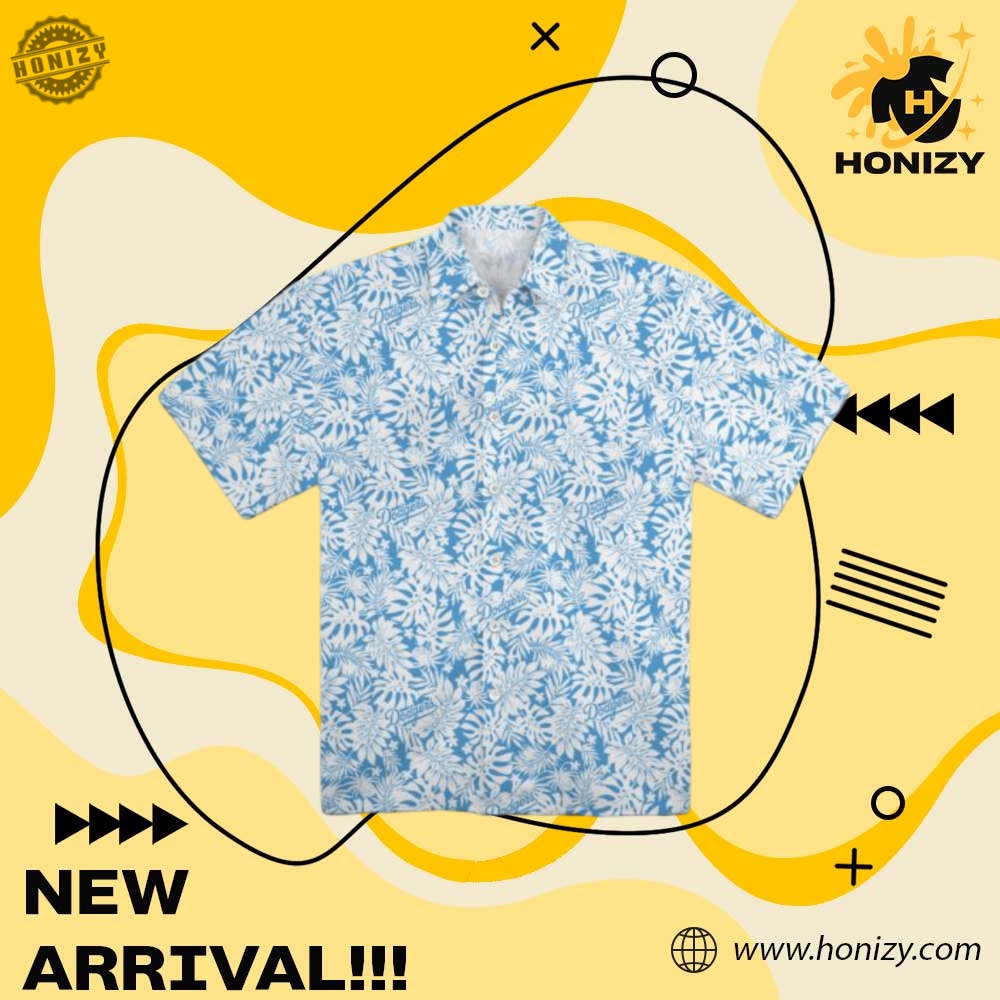 Mlb Dodgers Los Angeles Hawaiian Shirt Night Unisex Trendy Shirt