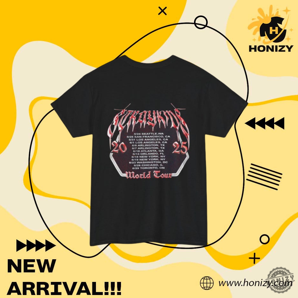 Dominate World Tour Stray Kids Unofficial Unisex Trendy Shirt 4 DominATE World Tour Stray Kids Unofficial unisex trendy Shirt